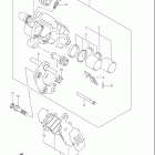 VL1500 Boulevard C90,T Передний суппорт тормозной