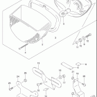GS500F Rear combination lamp (not for u.s. market)