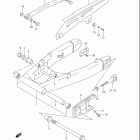 GSF1200,S,Z BANDIT Маятник задний