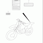 RM250 Наклейки