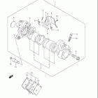 VS800GL INTRUDER Передний суппорт тормозной