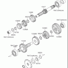 DR-Z110 Трансмиссия