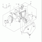 DR Z400S Воздухозаборник