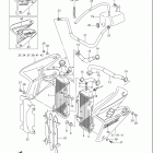 DR Z400S Радиатор
