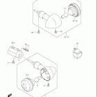 VS800GL INTRUDER Turn signal lamp (model k4 / k5)