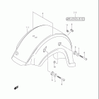 VL800,Z VOLUSIA Rear fender (model k5)