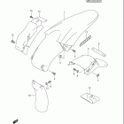DR-Z400E Заднее крыло