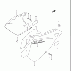 DR Z400S Обтекатель рамы