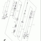GSX-R750 Передняя вилка