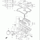 DL650 V-STROM Задняя головка цилиндров