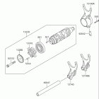 VZ1600 MARAUDER Gear change drum / shift fork