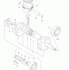 DR-Z250 Коленвал