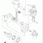 RM250 Crankshaft (model k3 / k4 / k5)