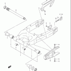 SV1000, S Rear swinging arm (model k5)