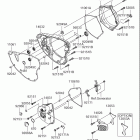 RM-Z250 2005 Крышки двигателя