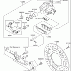VZ1600 MARAUDER  Boulevard M95 E33 Задний тормоз
