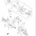 SV1000, S Footrest (sv1000k3 / sk4 / sk5)