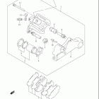 DR650SE Задний суппорт
