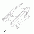 DL650 V-STROM Seat tail cover (model k4)