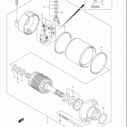 GSX-R750 Стартер электрический