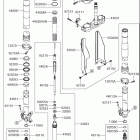 RM-Z250 2005 Передняя вилка