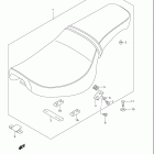 LS650  Boulevard S40 Сидение