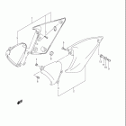 GSF1200,S,Z BANDIT Frame cover (model k1)