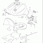SV1000, S Топливный бак (модель K4)