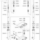 DR-Z110 Передняя вилка