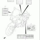 DL650 V-STROM Наклейки
