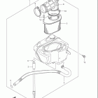 VS800GL INTRUDER Система очистки воздуха (сзади)
