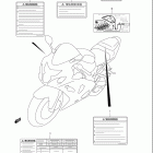 GSX-R750 Наклейки