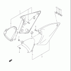 GSF1200,S,Z BANDIT Frame cover (model k2 / k3 / k4 / k5)