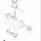 DR650SE Коленвал