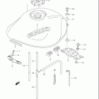 GSF1200,S,Z BANDIT Топливный бак (модель k2 / k3)