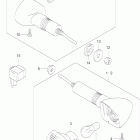 GS500F Turnsignal lamp (not for u.s. market)