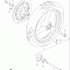 GS500F Переднее колесо
