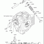 DR-Z110 Клапана