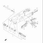 RM250 Rear swinging arm (model k4)
