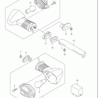 SV1000, S Turnsignal lamp (sv1000sk3 / sk4 / sk5)