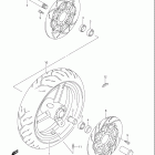 GSX-R600 Front wheel (gsx-r600xk5)