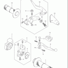 RM250 Handle lever (model k1 / k2 / k3)