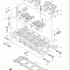 GSX-R600 Головка цилиндра