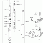 RM65 Передняя вилка