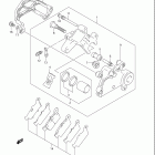 DR Z400E Задний суппорт