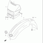 DR Z400S Переднее крыло