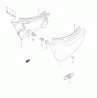 VS800GL INTRUDER Frame cover (model k1 / k2 / k3 / k4)