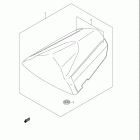 GSX-R750 Seat tail box (gsx-r750xk5)