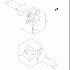 DR650SE Рулевые переключатели