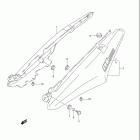 DL1000 V-STROM Seat tail cover (model k3)